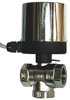 Кран шаровой переключающий неполнопроходной с электроприводом AR-GH100-2